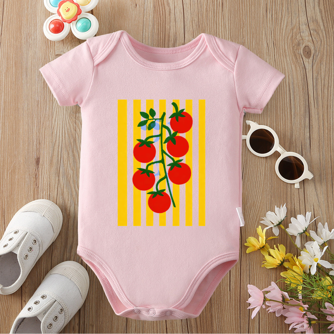 Baby Food Intake - Combinaison en pur coton pour bébé