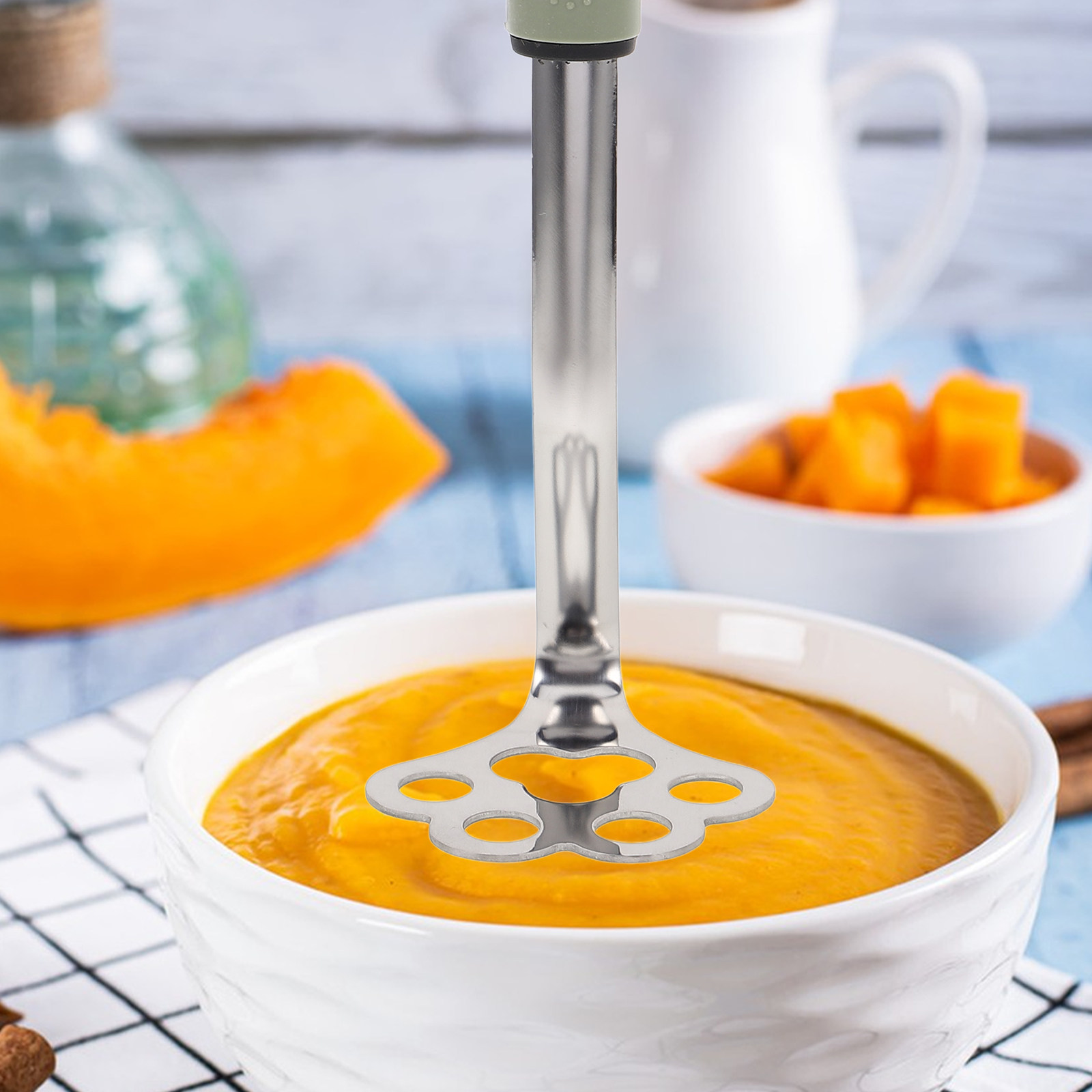 Baby Food With Avocado - Presse-purée en acier inoxydable, conception robuste,