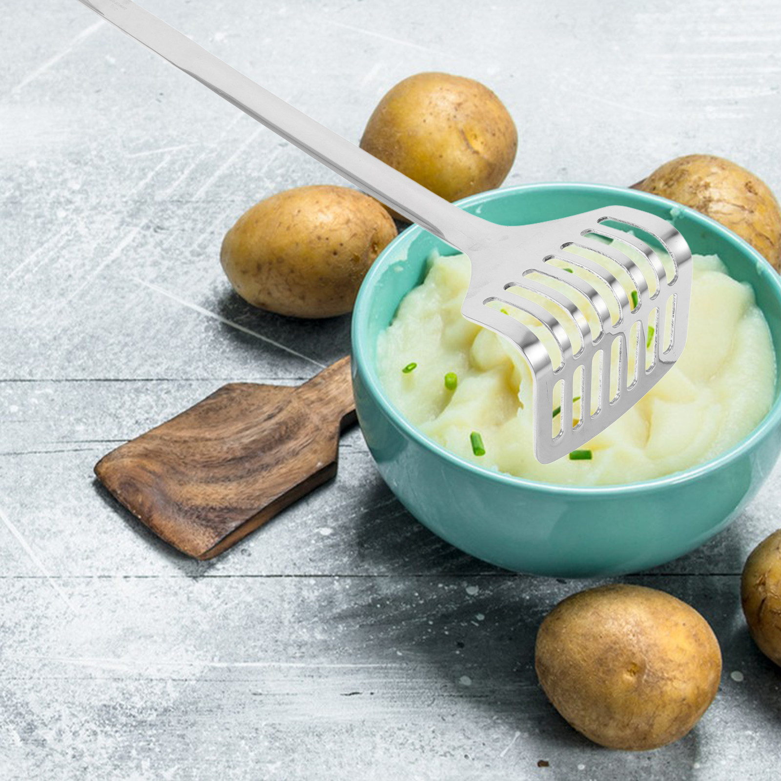 Baby Food With Avocado - Presse-purée manuelle en acier inoxydable robuste