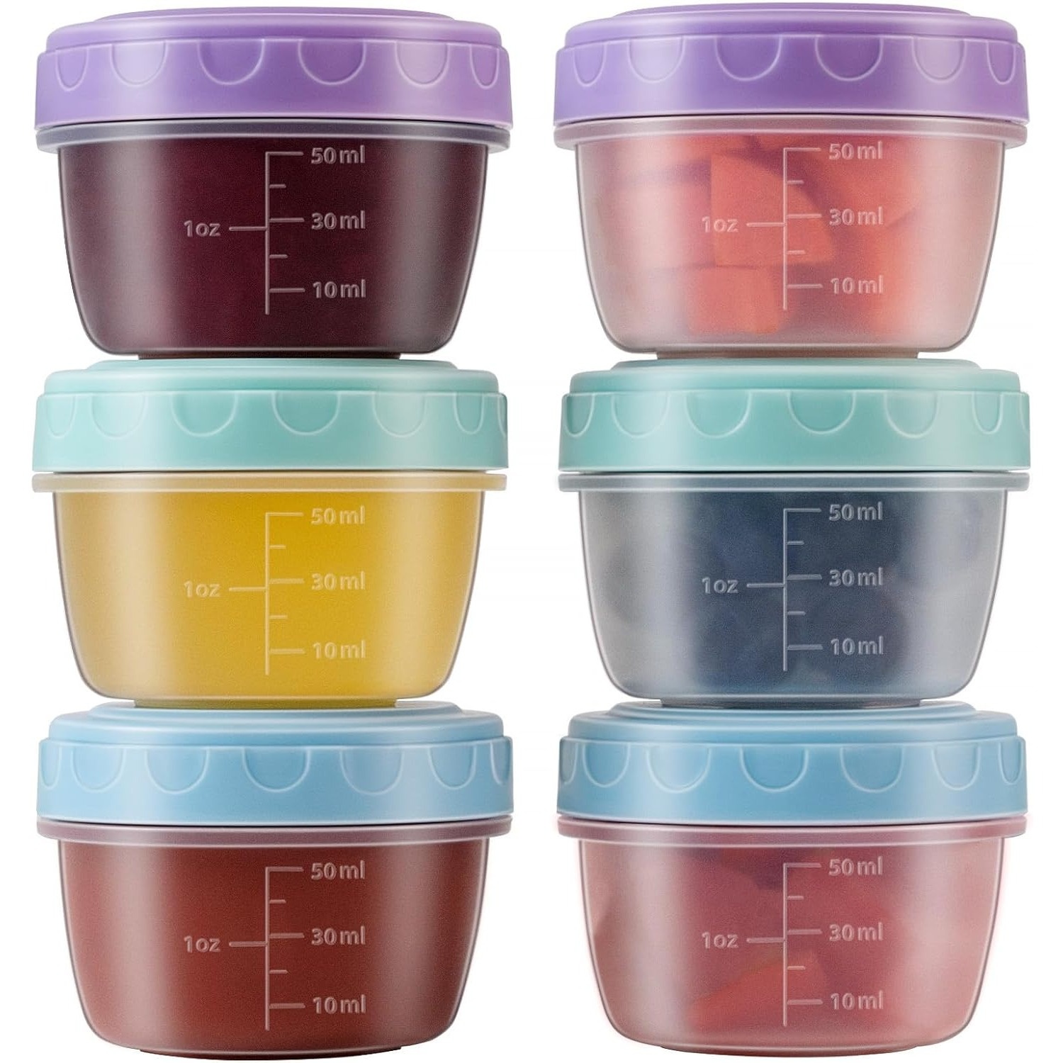 Baby Food Jars - Paquet de 1 à 6 récipients