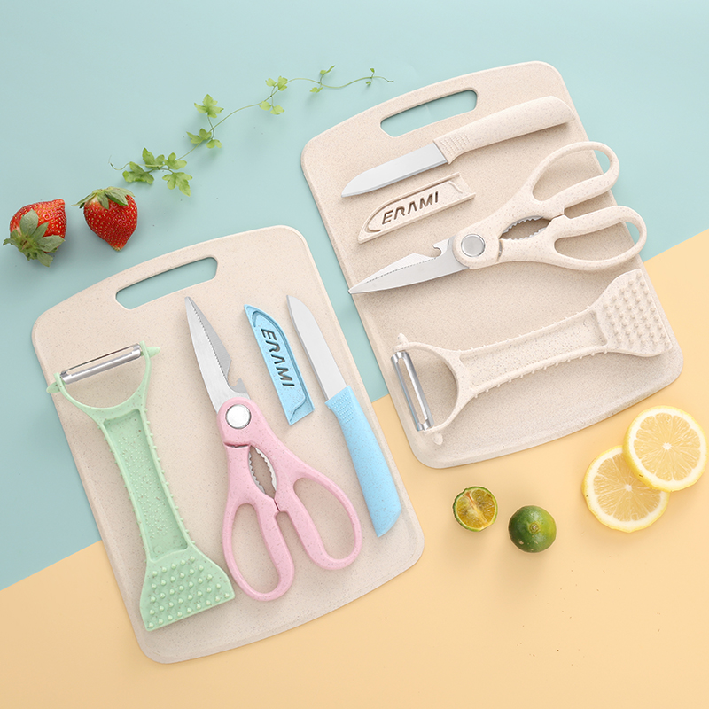 Baby Food Knife Set - Ensemble de 4 planches à découper