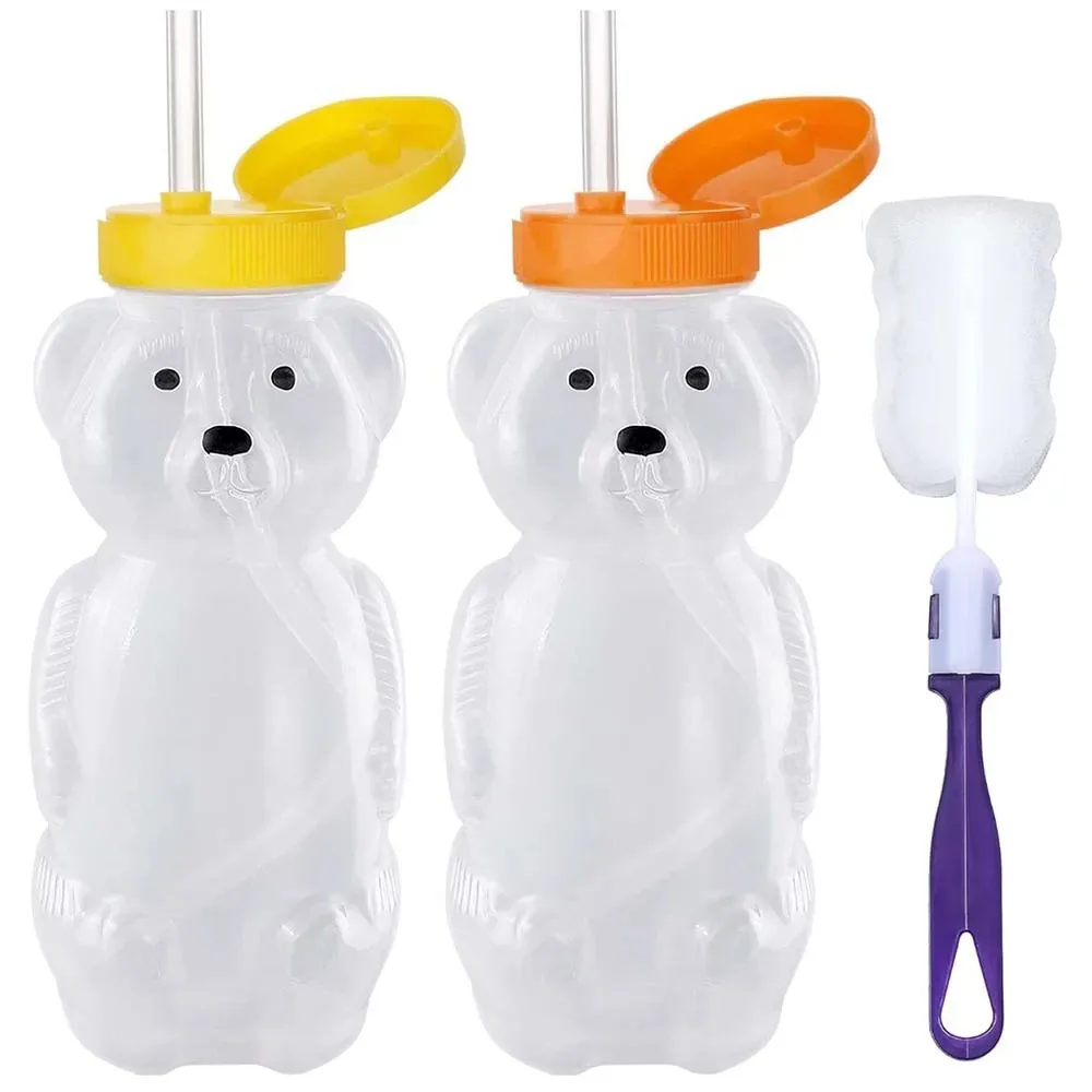 Baby Food Hipp - Gobelets en paille Honey Bear pour