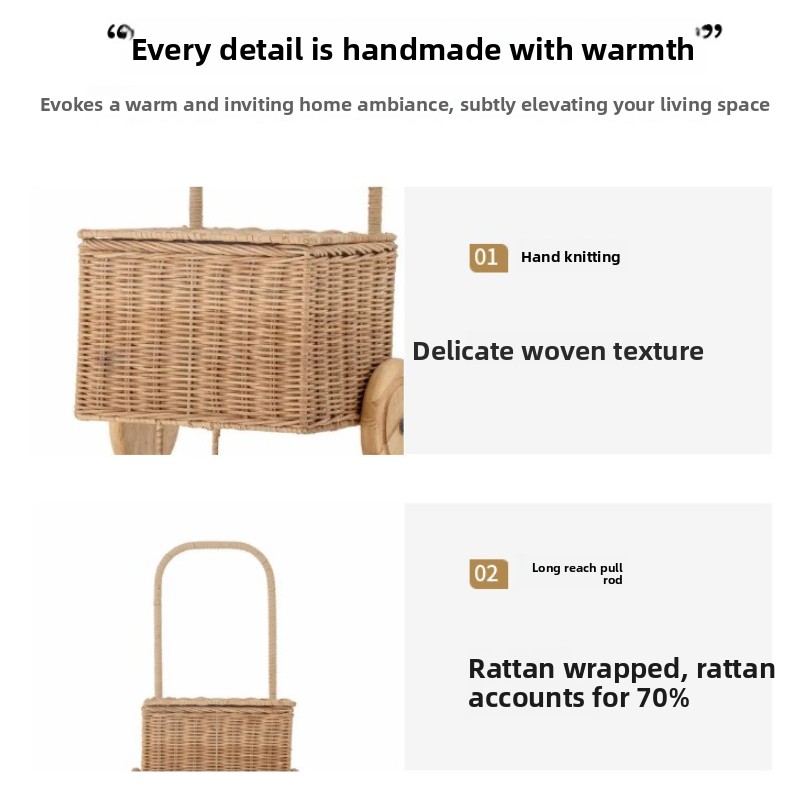 Chariot de marche en rotin pou - Baby Food With Fiber avis et prix