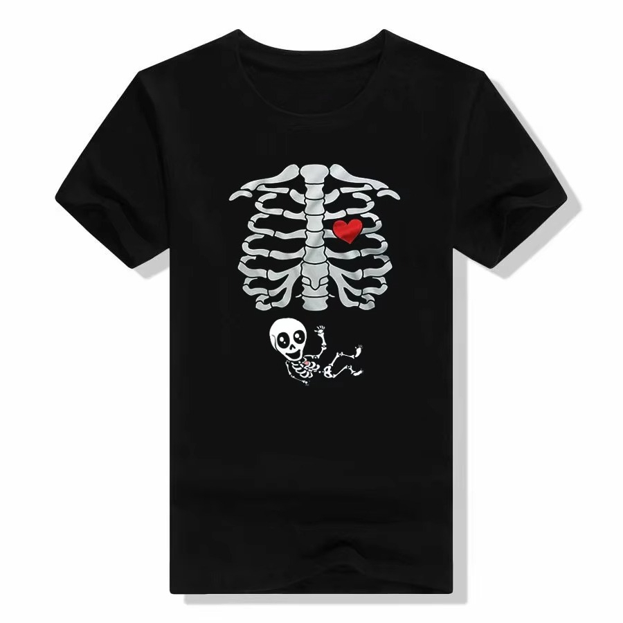 Halloween squelette T-Shirts C - Food Baby X Ray avis et prix