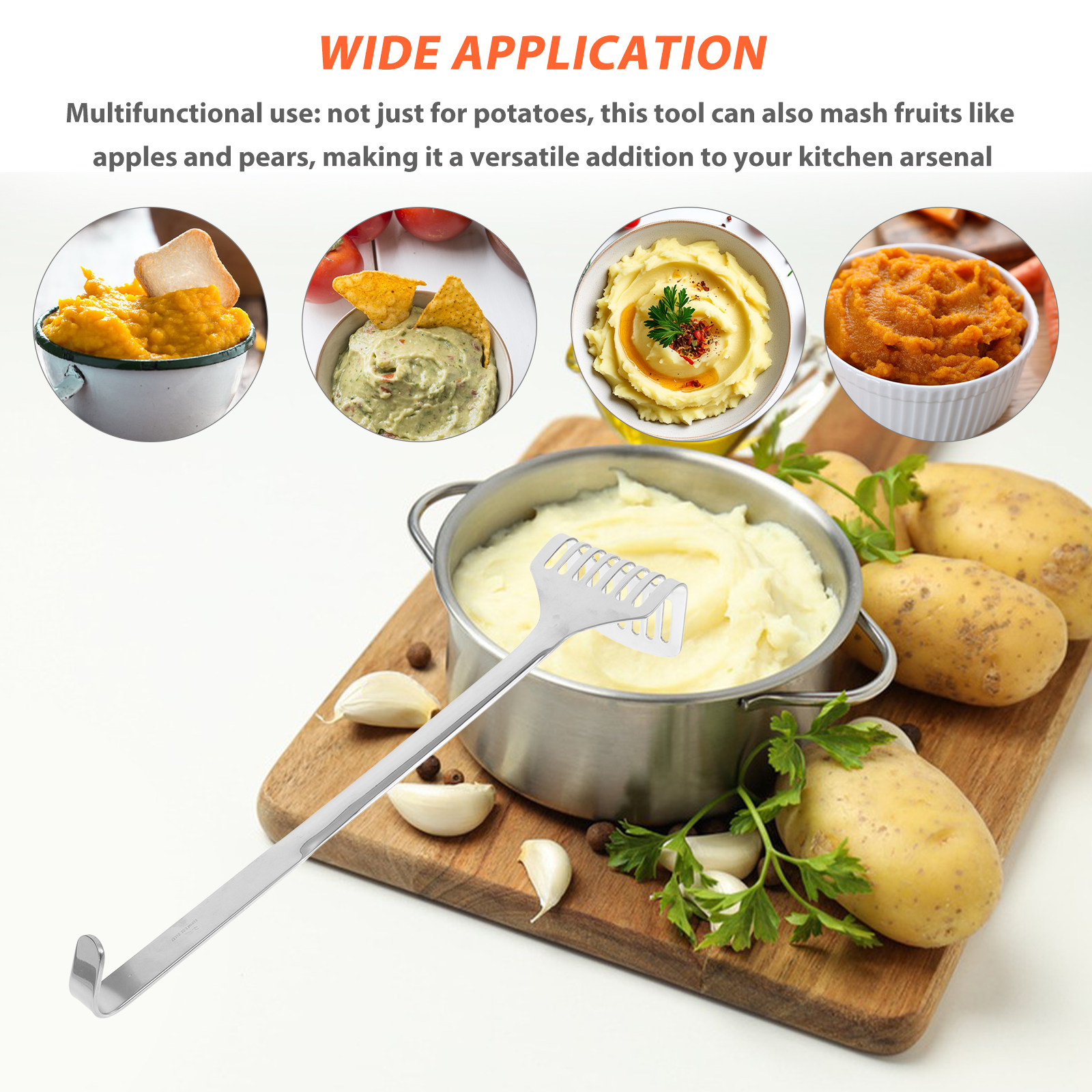 Presse-purée manuelle en acier - Baby Food With Avocado avis et prix