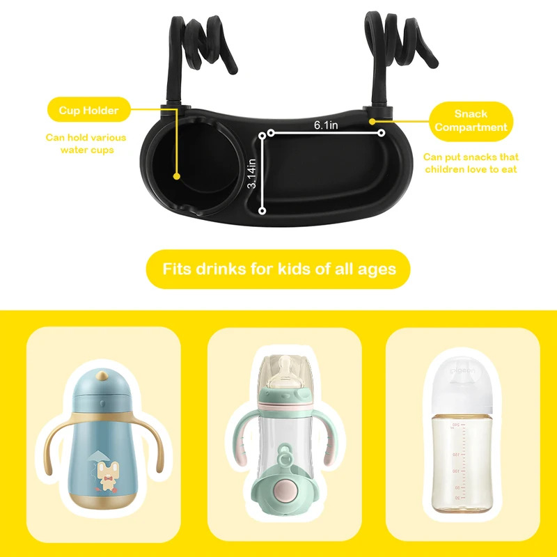 Porte-collation et porte-gobel - Baby Food With Fiber avis et prix