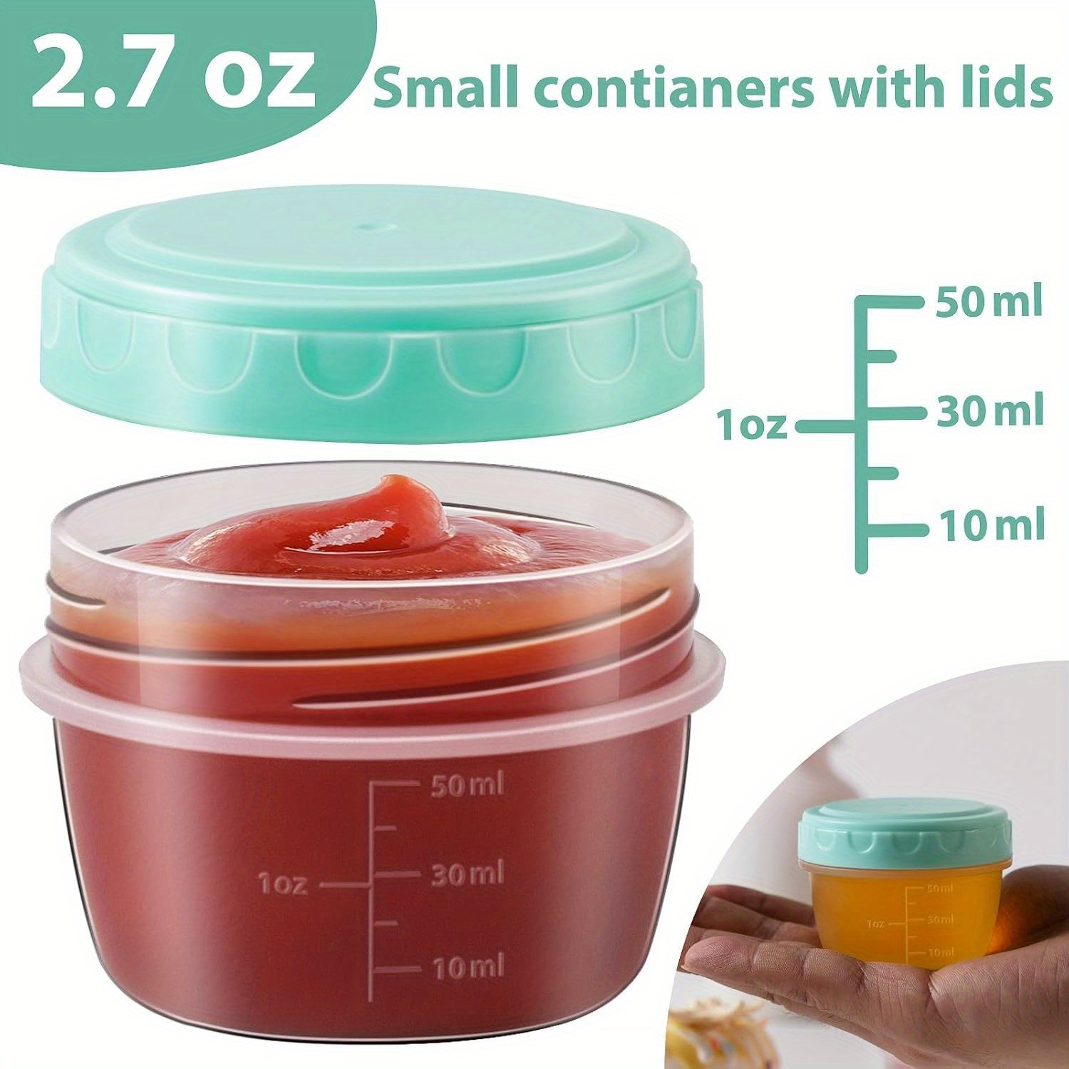 Paquet de 1 à 6 récipients à v - Baby Food Jars avis et prix