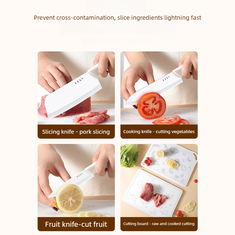 Ensemble couteau et planche à  - Baby Food Knife Set avis et prix