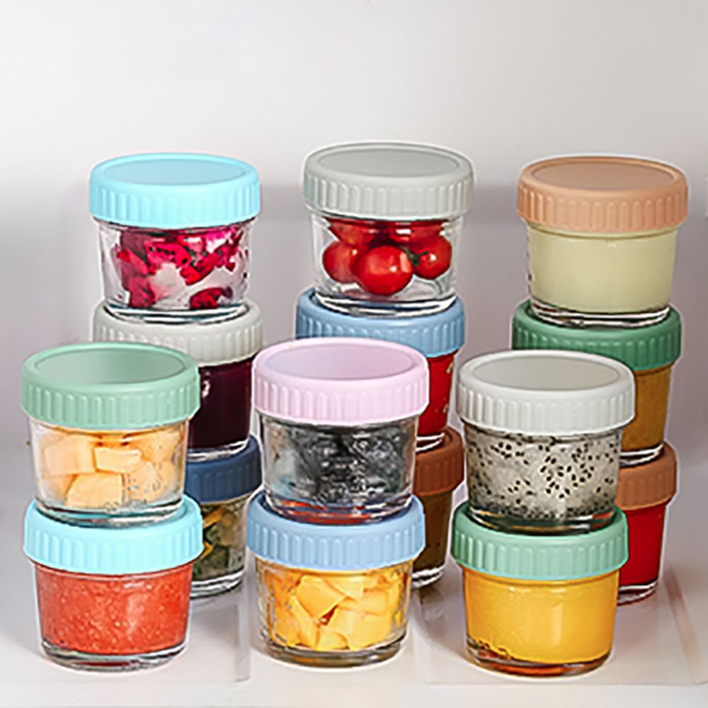 Lot de 6 pots en verre réutili - Baby Food Jars avis et prix