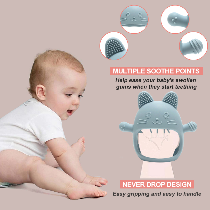 Mitaines de dentition pour béb - Baby Food Game avis et prix