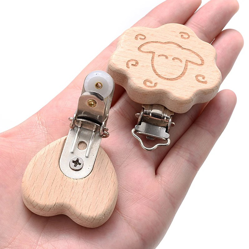Attache-sucette en bois de qua - Baby Food Natural avis et prix